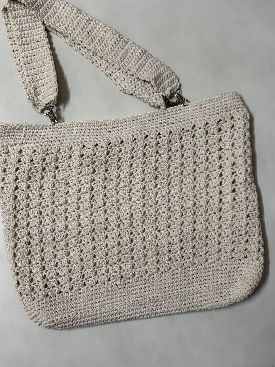 Cream Shoulder Bag