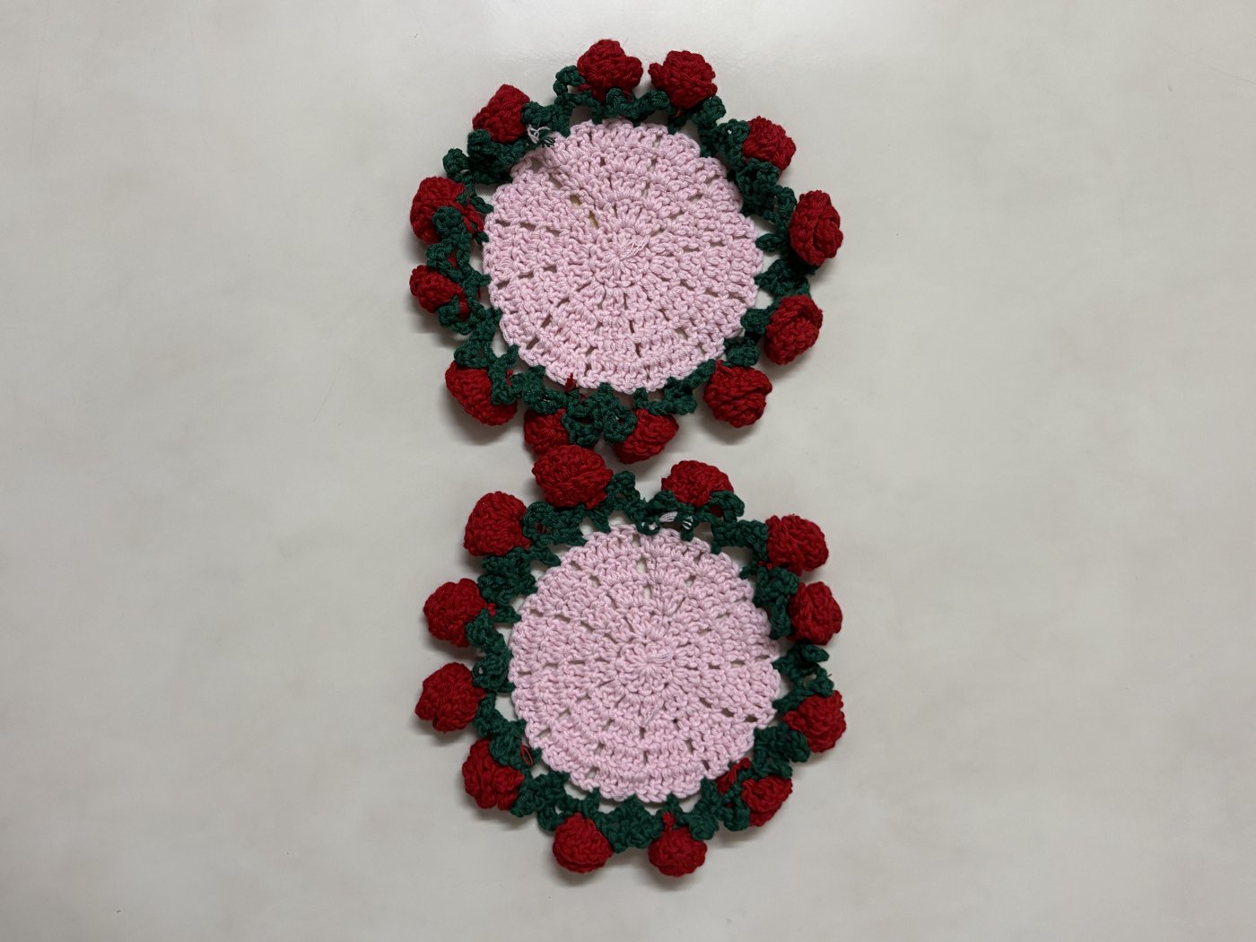 Rose Bloom Coasters