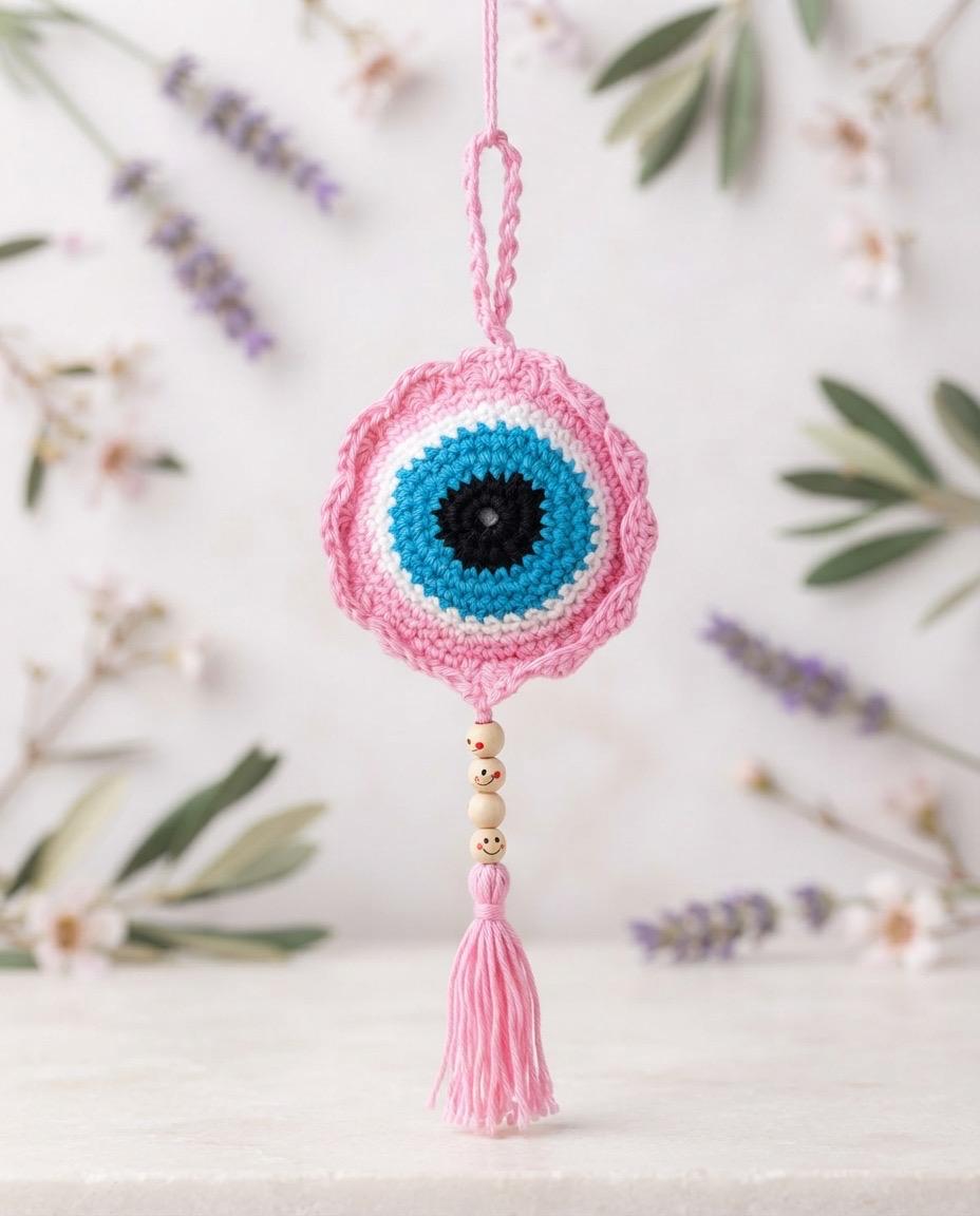 Evil eye(pink)